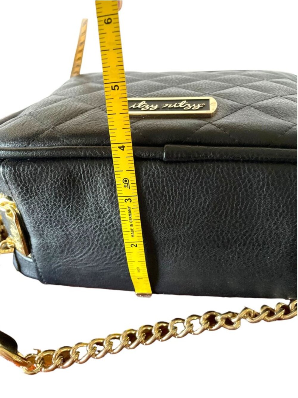 Itzy Ritzy Double Take Crossbody Diaper Bag - Black - Picture 2 of 16